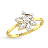 Kavita Gold and Diamond Ring For Engagement