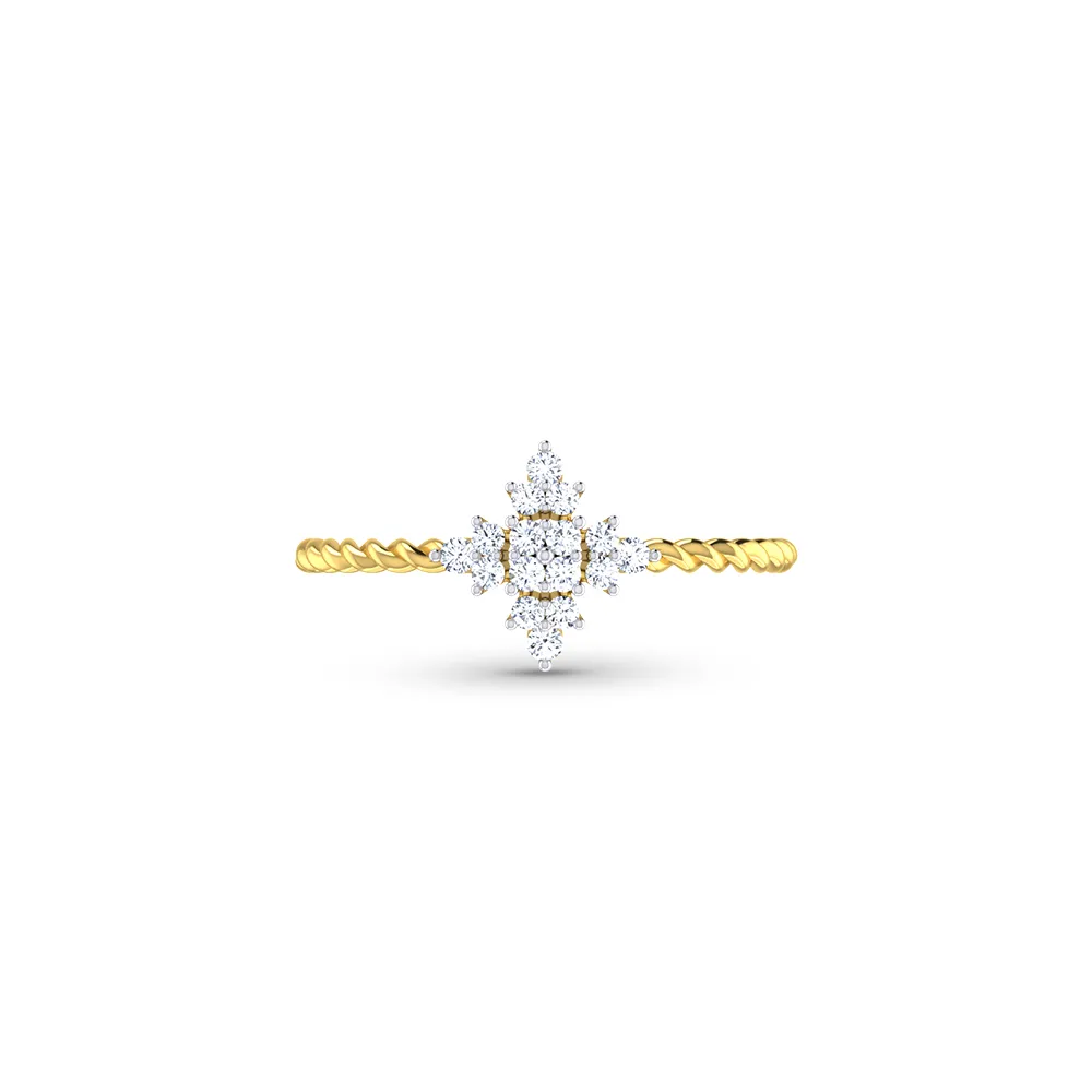 Lakshmi Gold Diamond Ring Lakshmi Gold Diamond Ring