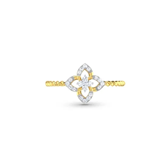 Rubina Gold and Diamond Ring Rubina Gold and Diamond Ring