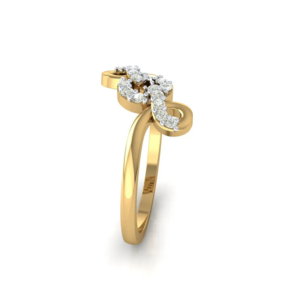 Nita Gold and Diamond Ring Nita Gold and Diamond Ring