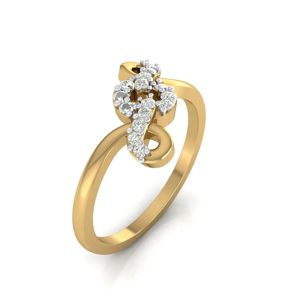 Nita Gold and Diamond Ring Nita Gold and Diamond Ring