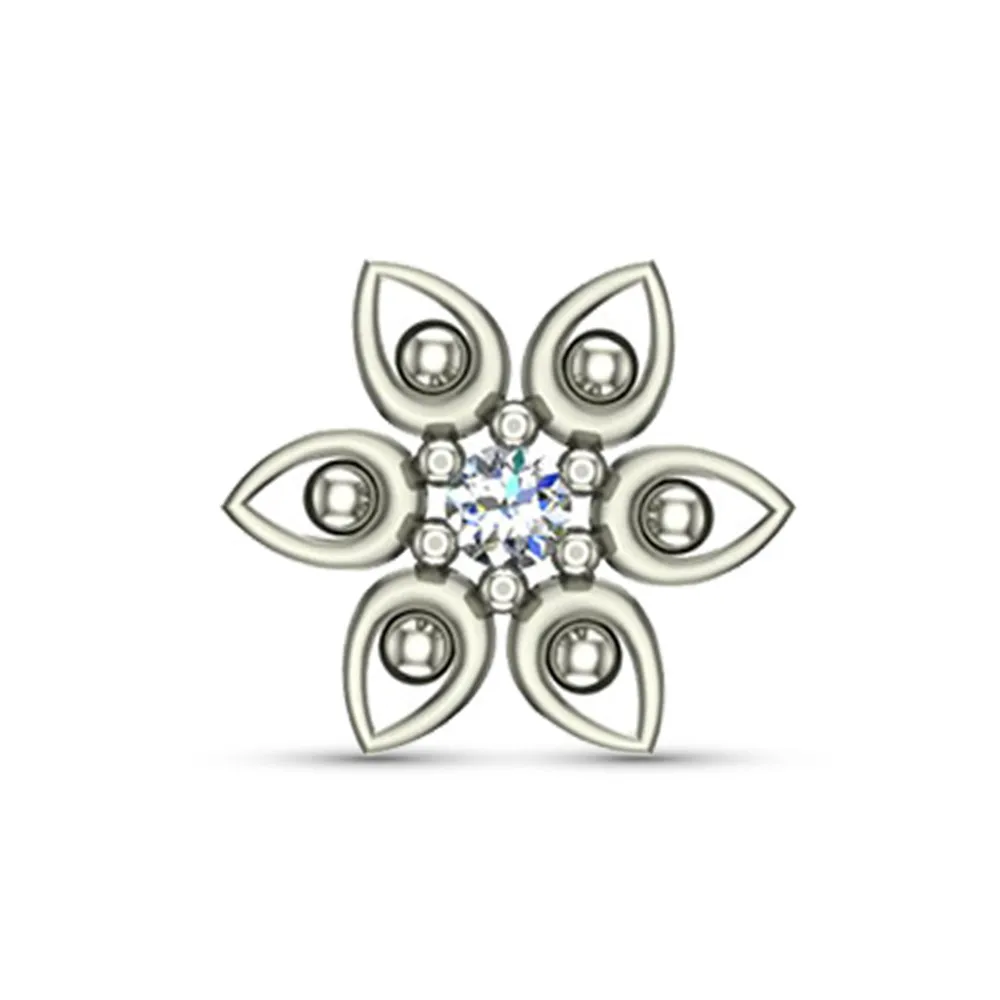 Ekiya Gold Diamond Nosepin Screw Ekiya Gold Diamond Nosepin Screw