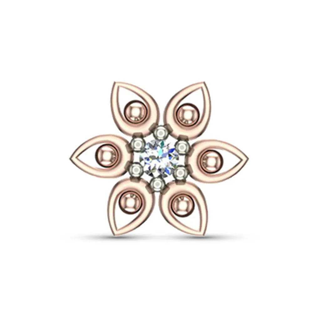 Ekiya Gold Diamond Nosepin Screw Ekiya Gold Diamond Nosepin Screw