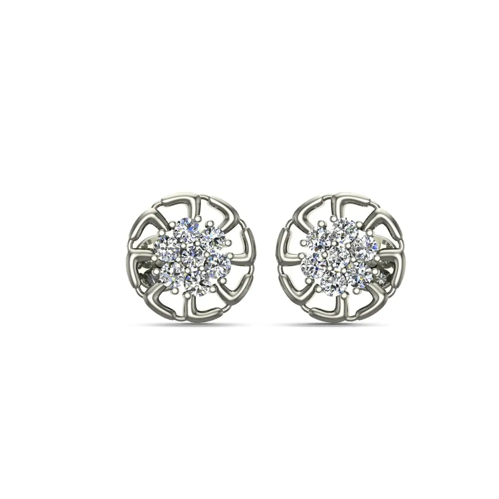Hazel Gold Diamond Earrings Hazel Gold Diamond Earrings