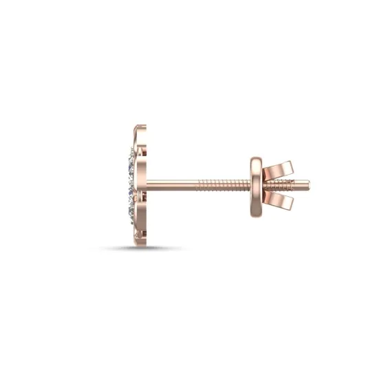 Hazel Gold Diamond Earrings Hazel Gold Diamond Earrings