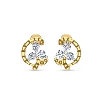 Allison Gold Diamond Earrings