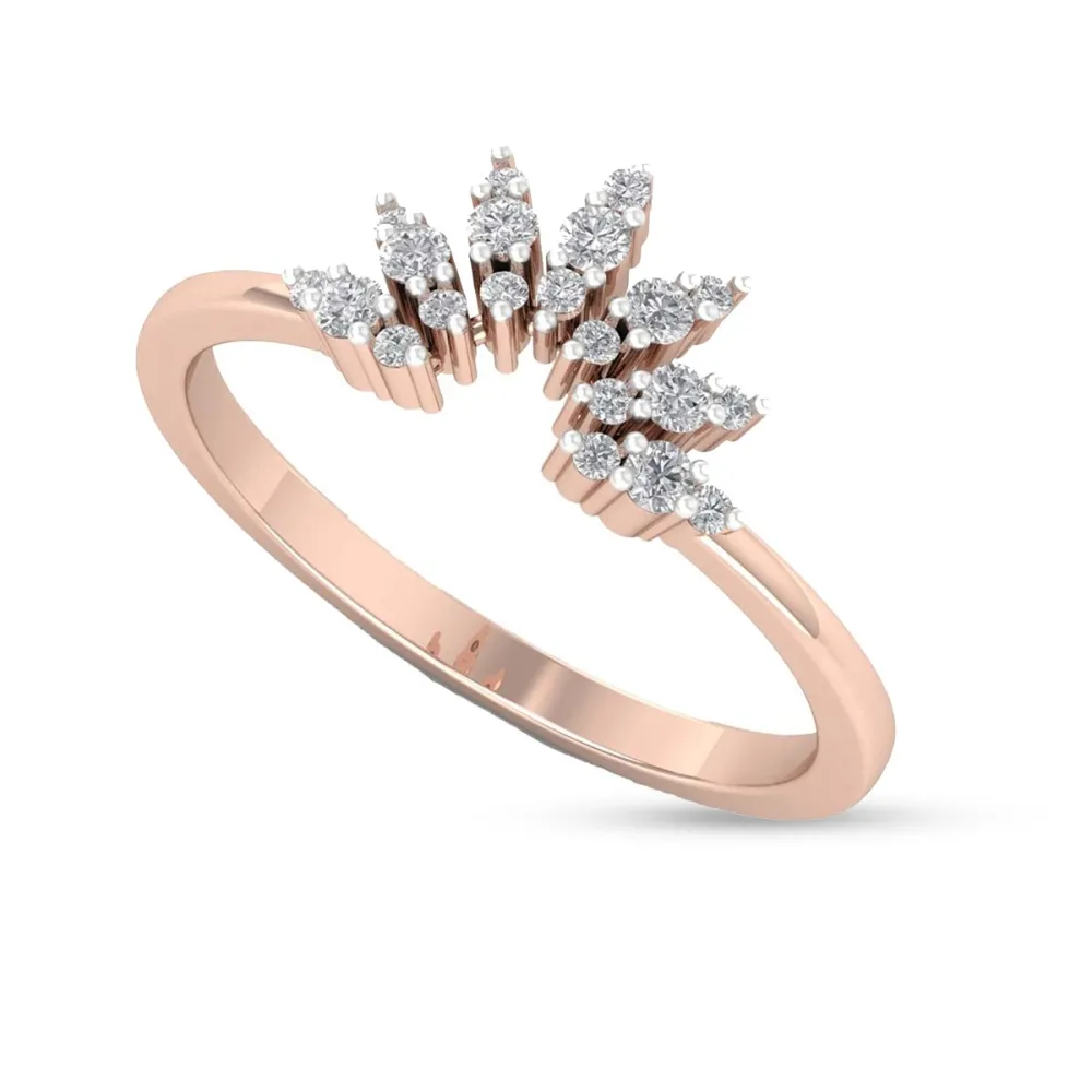 Shumona Gold and Diamond Ring Shumona Gold and Diamond Ring