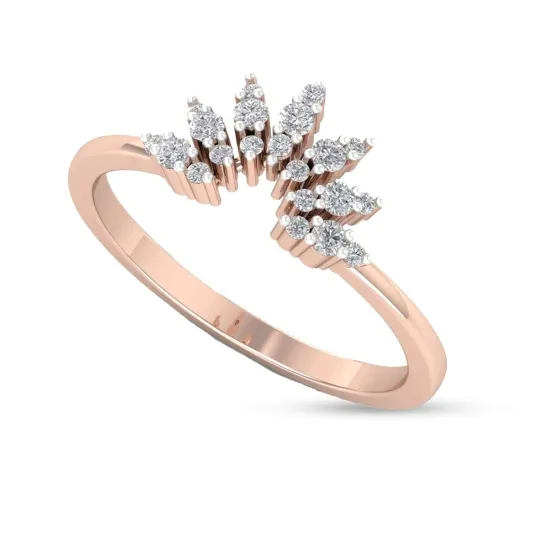 Shumona Gold and Diamond Ring Shumona Gold and Diamond Ring
