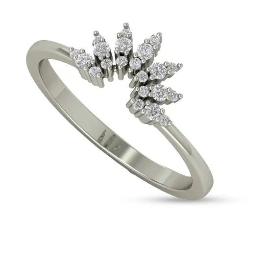 Shumona Gold and Diamond Ring Shumona Gold and Diamond Ring