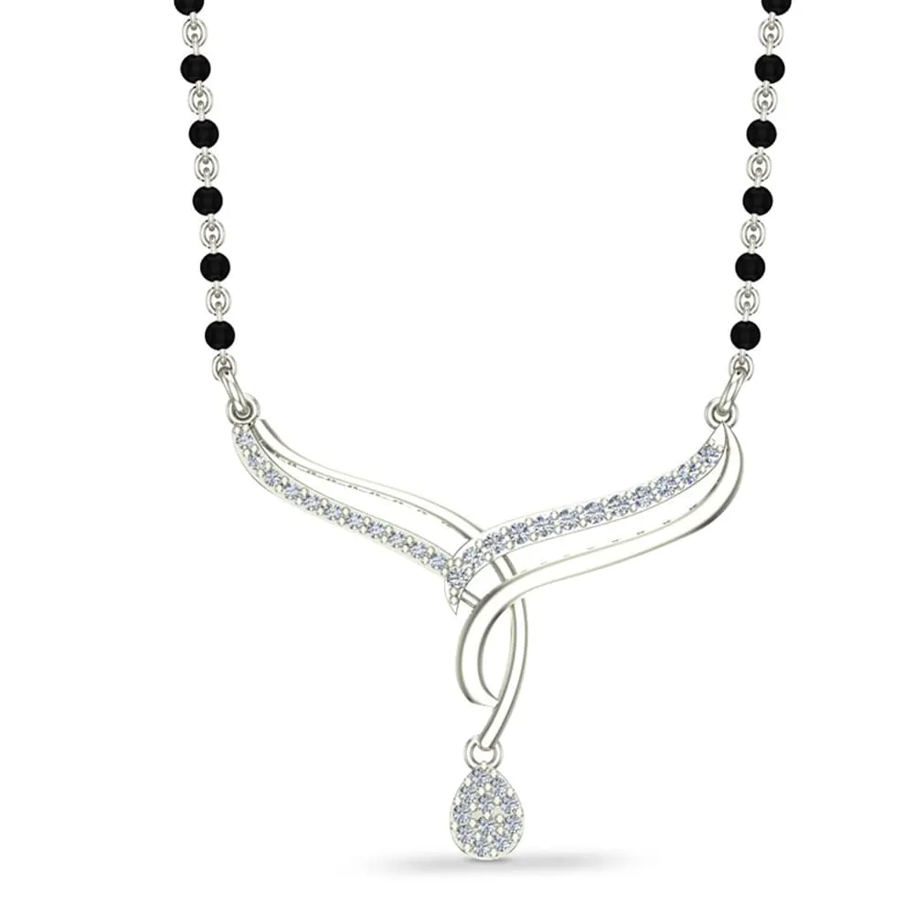 Paislee Diamond Mangalsutra Paislee Diamond Mangalsutra