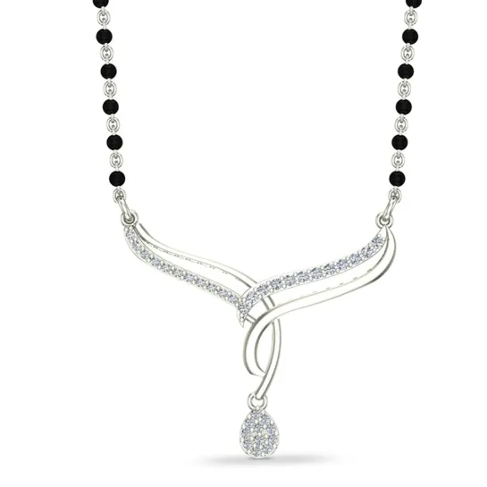 Paislee Diamond Mangalsutra Paislee Diamond Mangalsutra