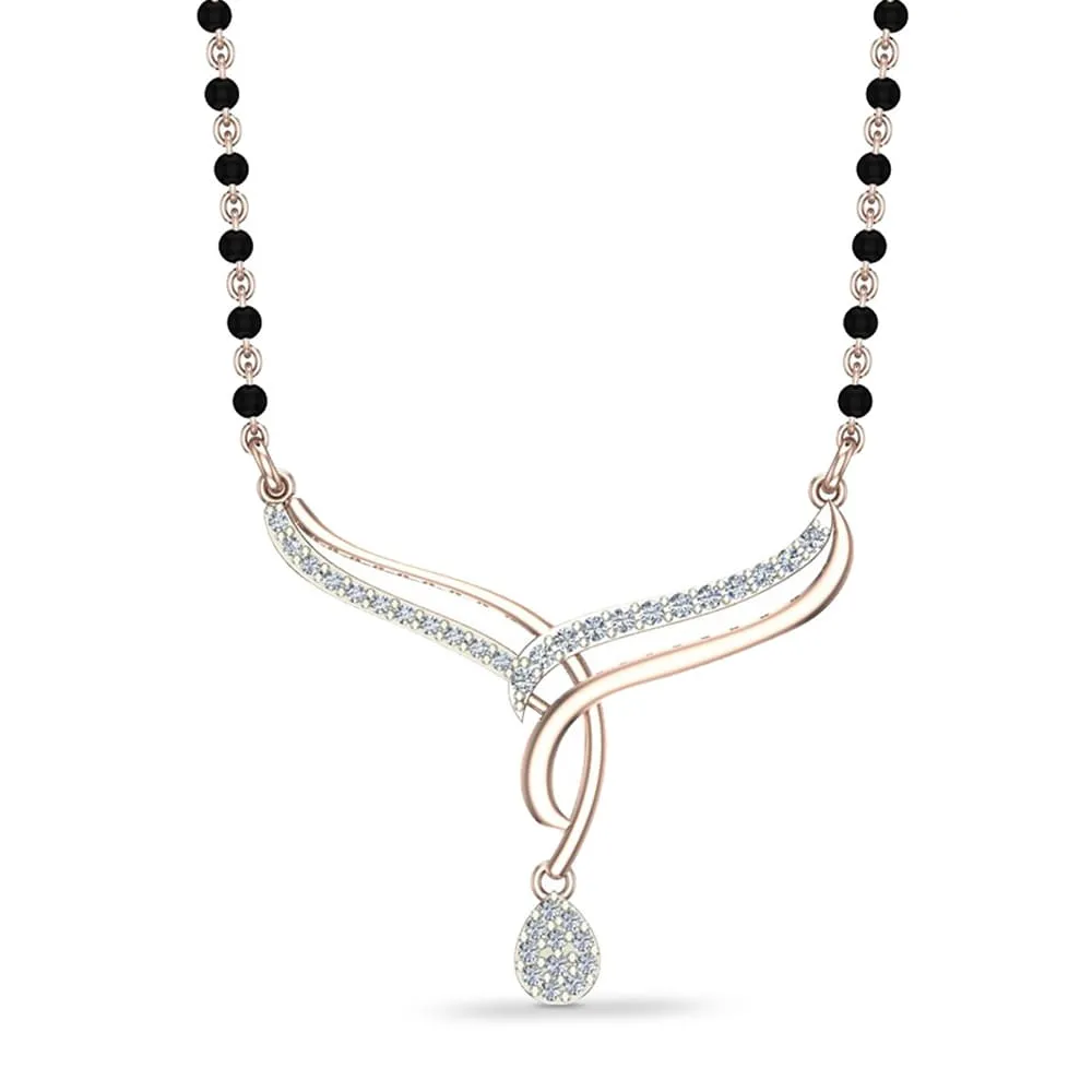 Paislee Diamond Mangalsutra Paislee Diamond Mangalsutra