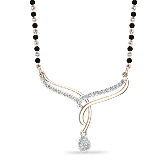 Paislee Diamond Mangalsutra Paislee Diamond Mangalsutra
