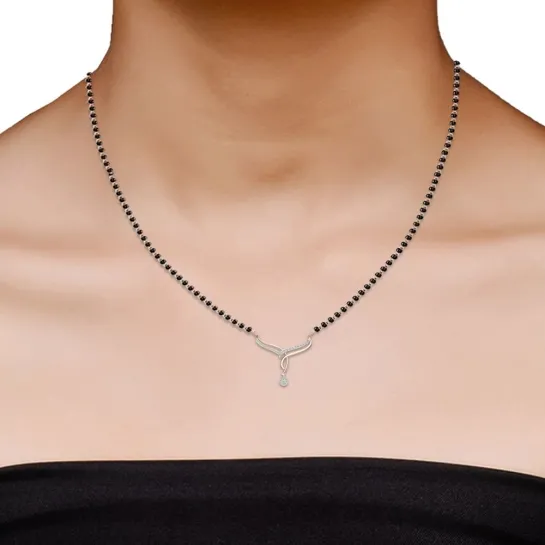 Paislee Diamond Mangalsutra Paislee Diamond Mangalsutra