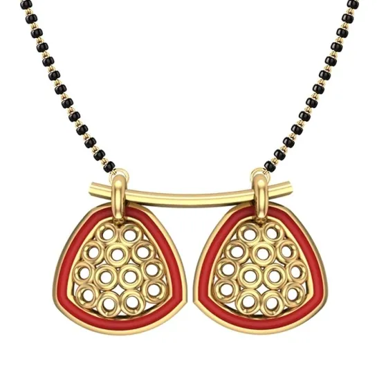 Aastha Mangalsutra Designs in Gold
