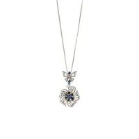 Nora 925 Sterling Silver Combo Drops and Pendant