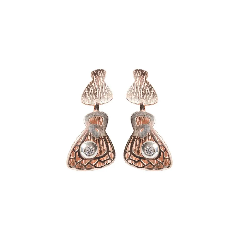 Heena 925 Silver Drops and Pendant 
