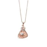 925 Sterling Silver Rose Drops earrings