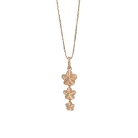 925 Sakshi Sterling Silver Rose Drops and Pendant