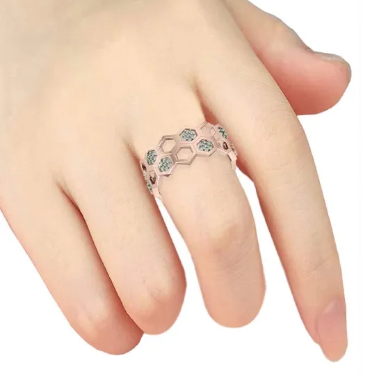 Suhana Gold and Diamond Ring Suhana Gold and Diamond Ring