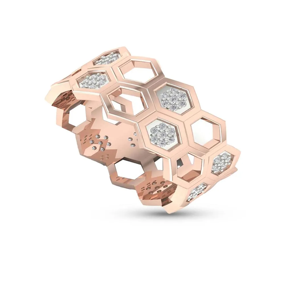 Suhana Gold and Diamond Ring Suhana Gold and Diamond Ring