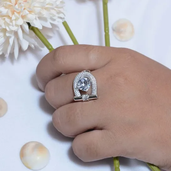 925 Archana Sterling Silver Ring 925 Archana Sterling Silver Ring