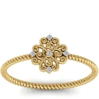 Pashmina Diamond Ring