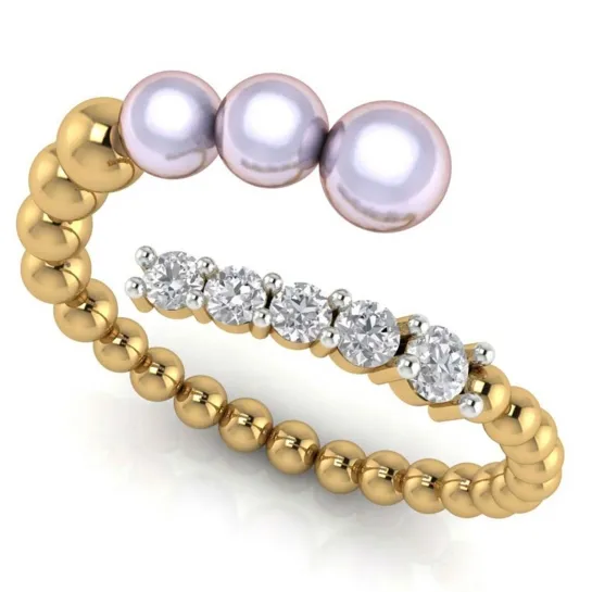 Indrani Pearl Yellow Gold Ring Indrani Pearl Yellow Gold Ring