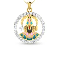 Hari Balaji Diamond Pendant