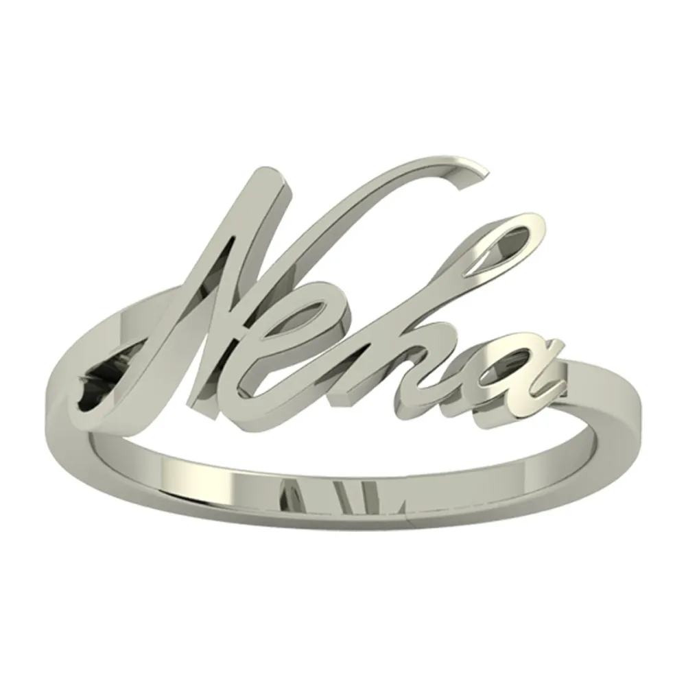 Neha name gold ring Neha name gold ring