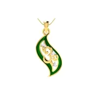 Om Diamond Pendant