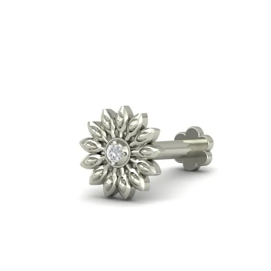 kimi white gold diamond nosepin kimi white gold diamond nosepin