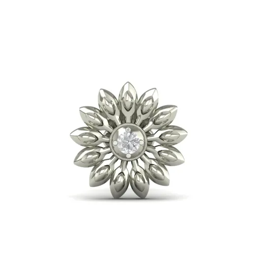 kimi white gold diamond nosepin kimi white gold diamond nosepin