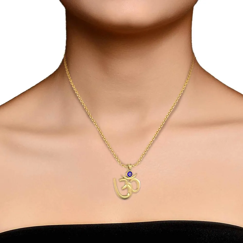OM GOLD PENDANT OM GOLD PENDANT