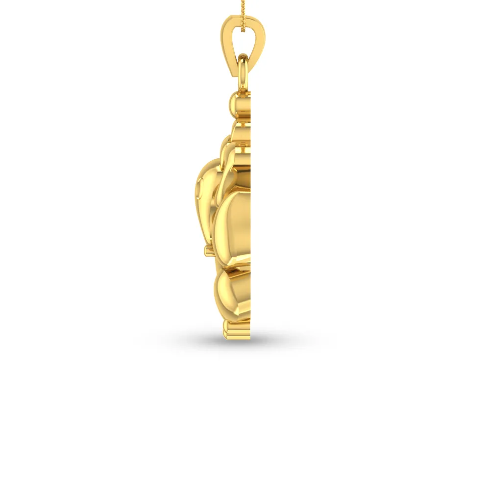 Ganesh Gold Pendant Designs For Female Ganesh Gold Pendant Designs For Female