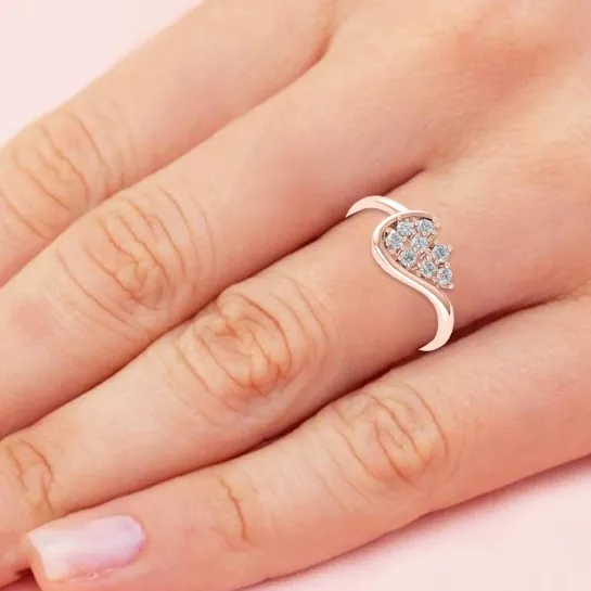 Shani Gold and Diamond Ring