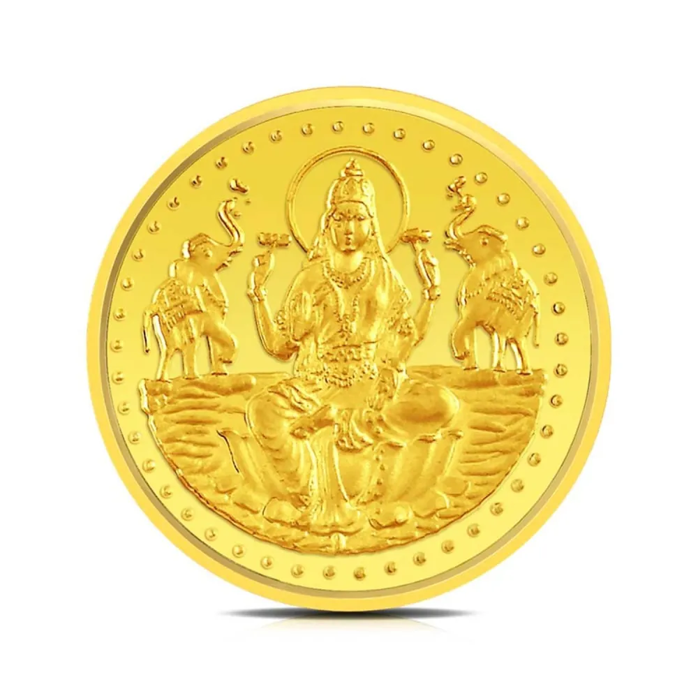 Shree Laxmi 1 Gram Gold Coin Shree Laxmi 1 Gram Gold Coin