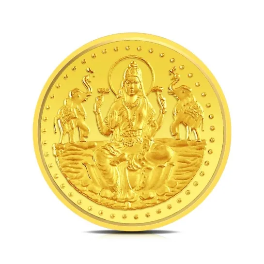Shree Laxmi 1 Gram Gold Coin Shree Laxmi 1 Gram Gold Coin