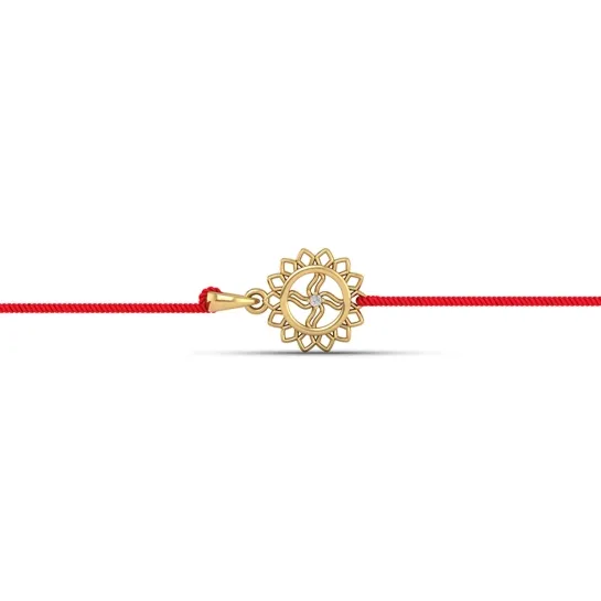 Hena Pendant Diamond Rakhi Hena Pendant Diamond Rakhi