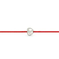 Heart Silver Rakhi for Brother
