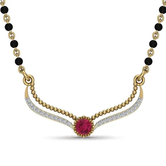 Aarohi Emerald Ratna Mangalsutra