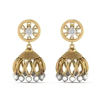 Kavita Gold Jhumka Earring
