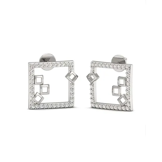 Varnika Silver Studs Earrings Varnika Silver Studs Earrings