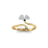 Aiza Stone And Diamond Ring