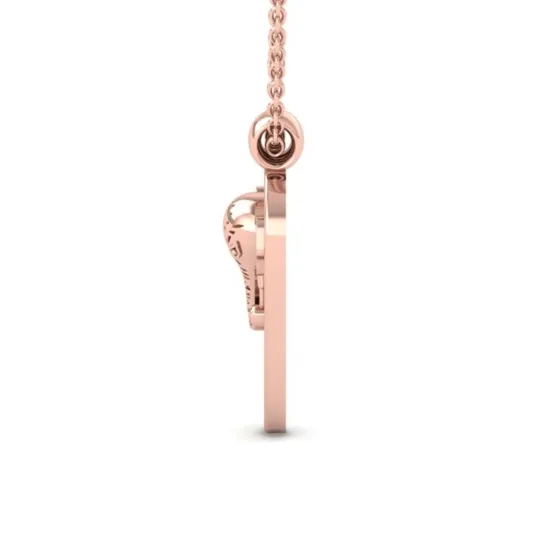 Ganesha Gold Thali Pendant Ganesha Gold Thali Pendant