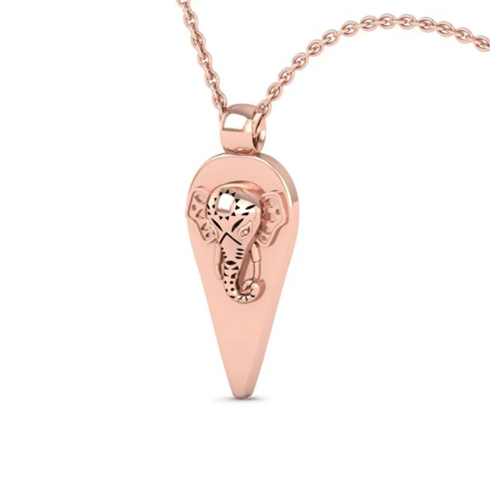Ganesha Gold Thali Pendant Ganesha Gold Thali Pendant
