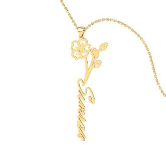 Simran Name Gold Pendant Simran Name Gold Pendant