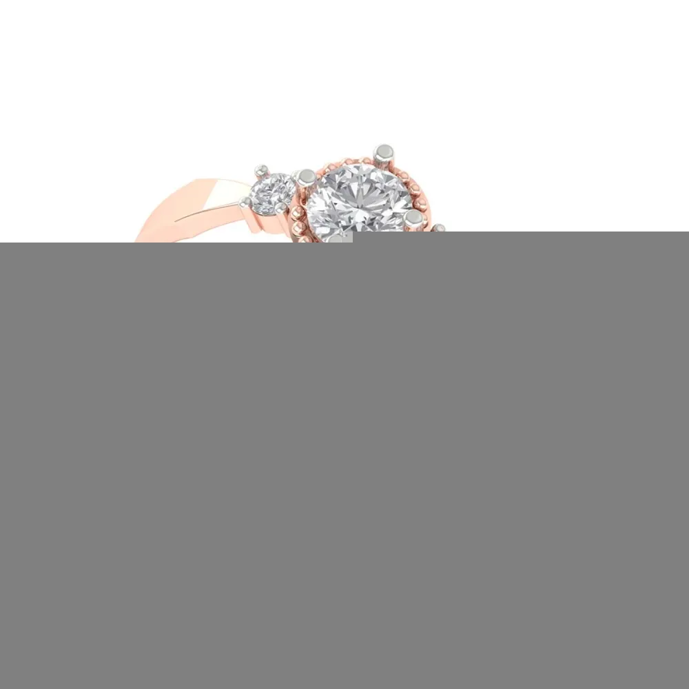 Dina gold diamond ring