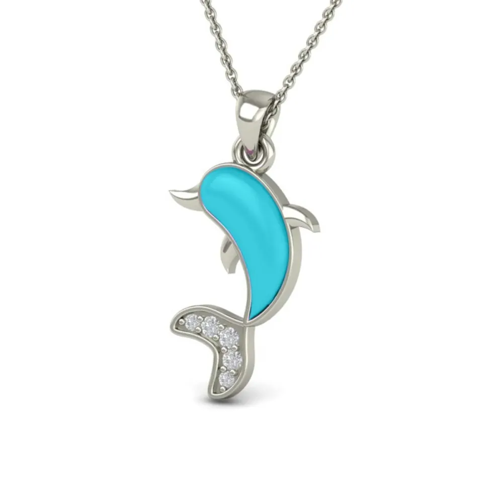Gold And Diamond Fish Pendant Gold And Diamond Fish Pendant