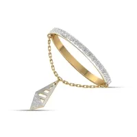 kirna gold diamond ring